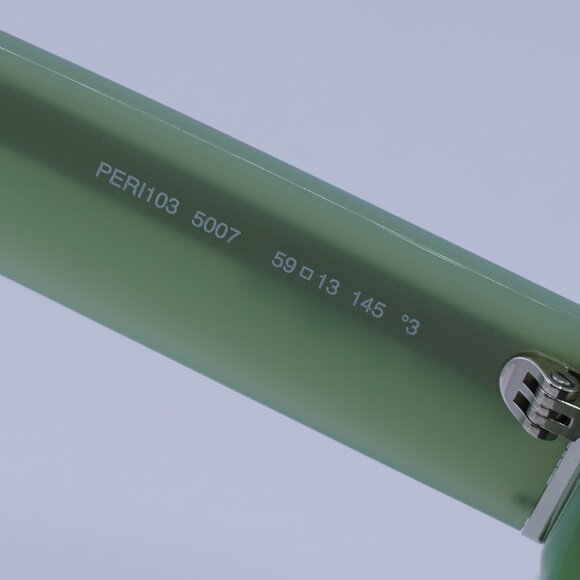 Palm Angels PERI103 ELFIN 5007 Sunglasses Green Aviator Frame, Grey Lenses - Picture 7 of 9